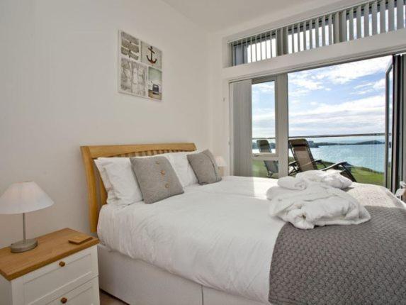 35 One Lusty Glaze View Apartment New Quay Exterior foto